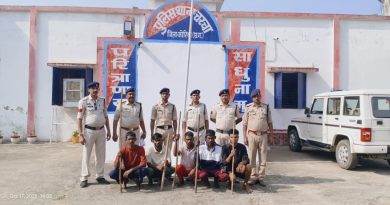 थाना चरचा, जिला – कोरिया केबल चोरी के प्रकरण का 03 दिवस में खुलासा, पाँच आरोपी गिरफ्तार