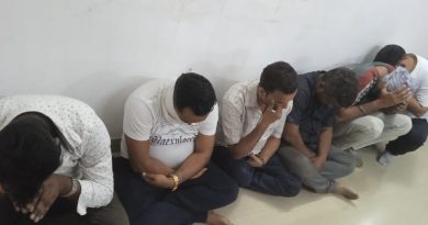 एमसीबी पुलिस की जुआ पर बड़ी कार्यवाही💰 06 जुआरियों से ₹1,20,000/ नगदी एवं ताश पत्ती जप्त
