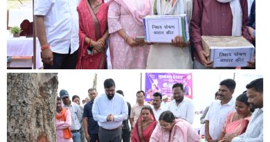 महुआ पेड़ की छांव में लगा जनसमस्या निवारण शिविर, 12 गांवों के ग्रामीण पहुंचे करीब 500 आवेदन प्राप्त, 38 मामलों का मौके पर निराकरण; कलेक्टर श्रीमती रोक्तिमा यादव ने दिलाई नशामुक्ति की शपथ