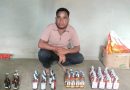 नशे के विरुद्ध बचरापोंड़ी पुलिस की कार्रवाई 08 लीटर 820 एमएल अंग्रेजी शराब, कीमत 8,570/- का जब्त कर आरोपी गिरफ्तार