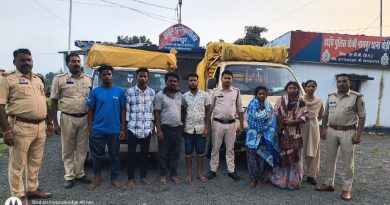 गांजा तस्करी के विरुद्ध चौकी नागपुर थाना पोड़ी की बड़ी कार्रवाई